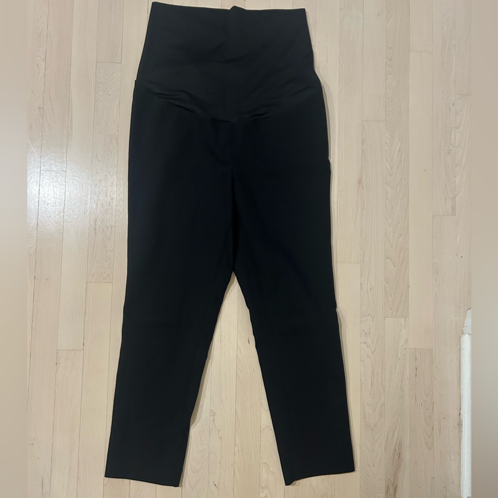 Loft Black Maternity Pants--size 12
